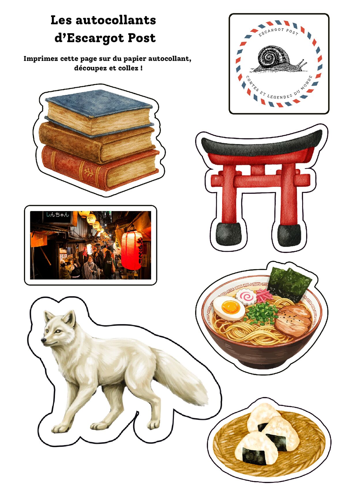 Pegatinas Japón