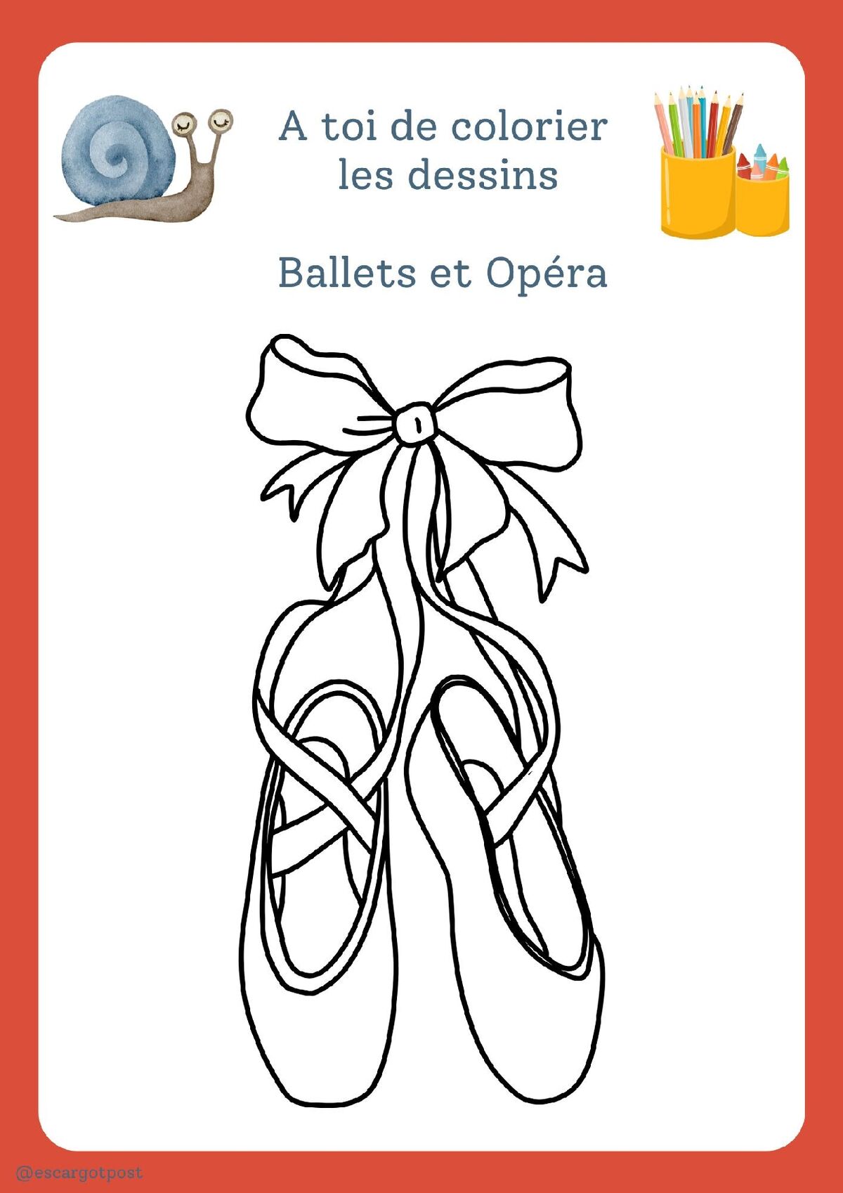 Dibujo Ópera y Ballet n.º 4