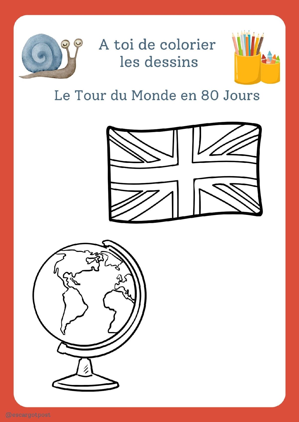 Dibujo La vuelta al mundo n.º 3