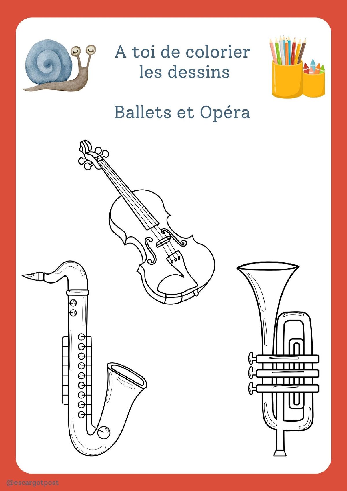 Dibujo Ópera y Ballet n.º 2